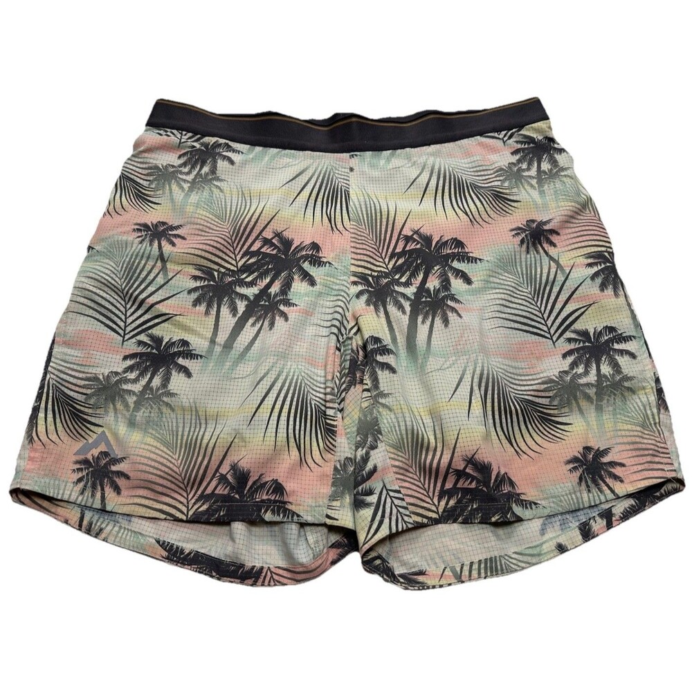 Men's Strafe Aspen Tropical Dreams Training Shorts 7" Lined Size Small